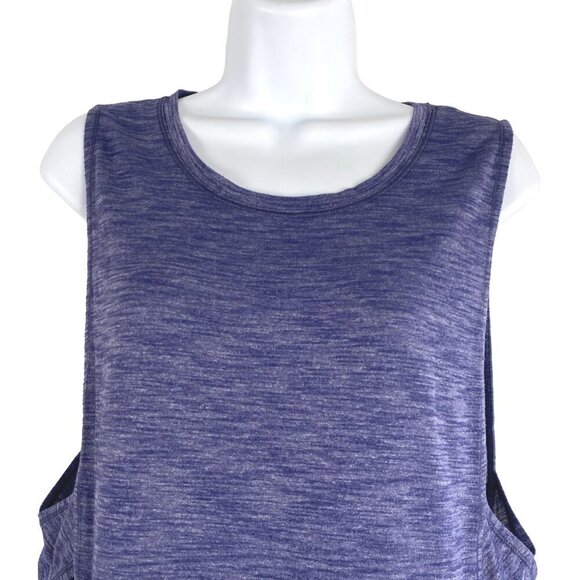 Lululemon Var-City Muscle Tank Top Size 4 Heathered Hero Blue Workout TP-2753 - Picture 5 of 7